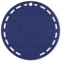 Le Creuset Onderzetter Bloemmotief-Azure