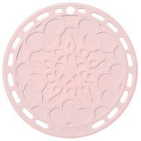 Le Creuset Onderzetter Bloemmotief-Shellpink