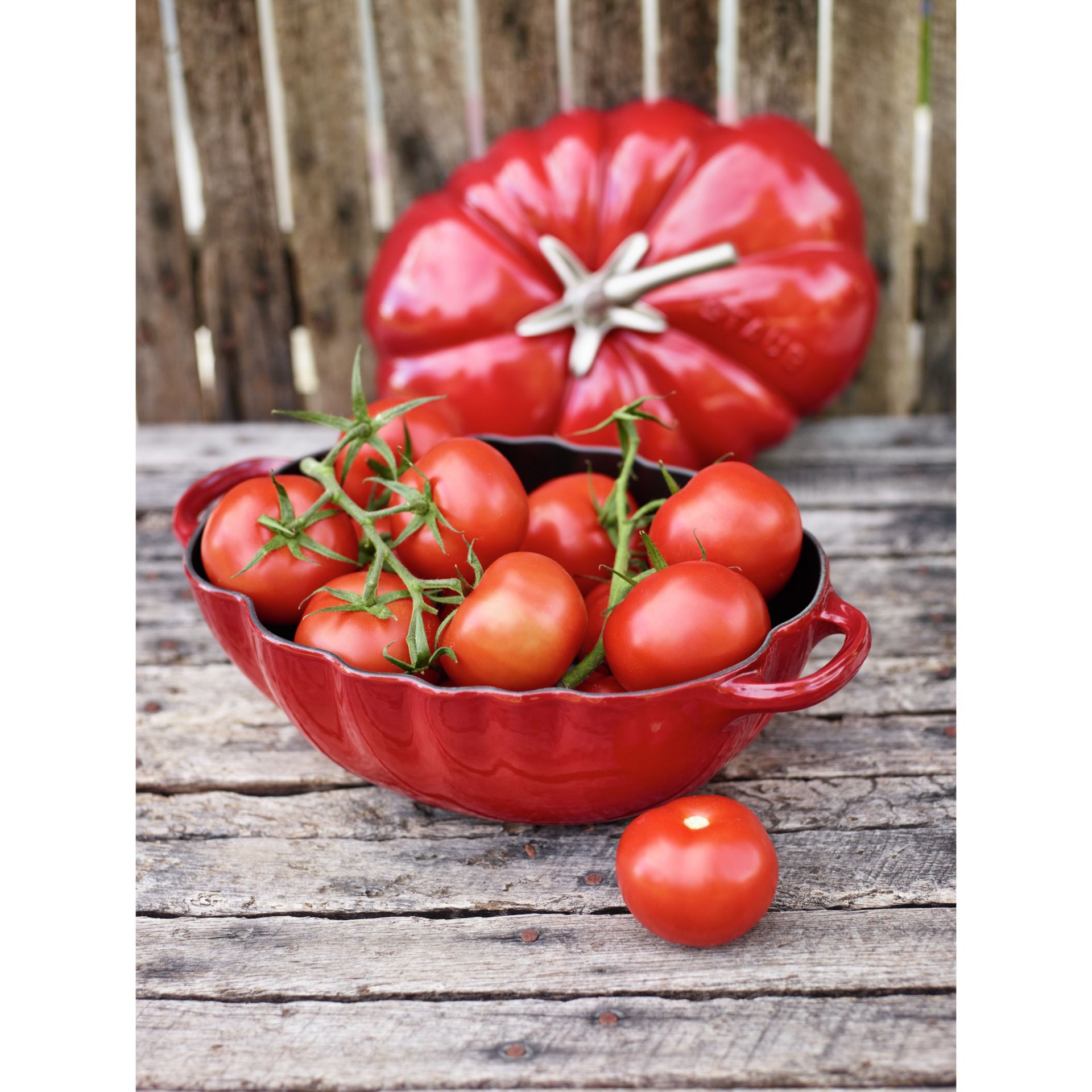Staub Braadpan Tomaat-25cm - Afbeelding 4