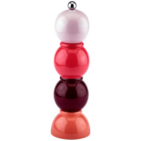 Addison Ross Bobbin peper- en zoutmolen Multi-Pink-24cm