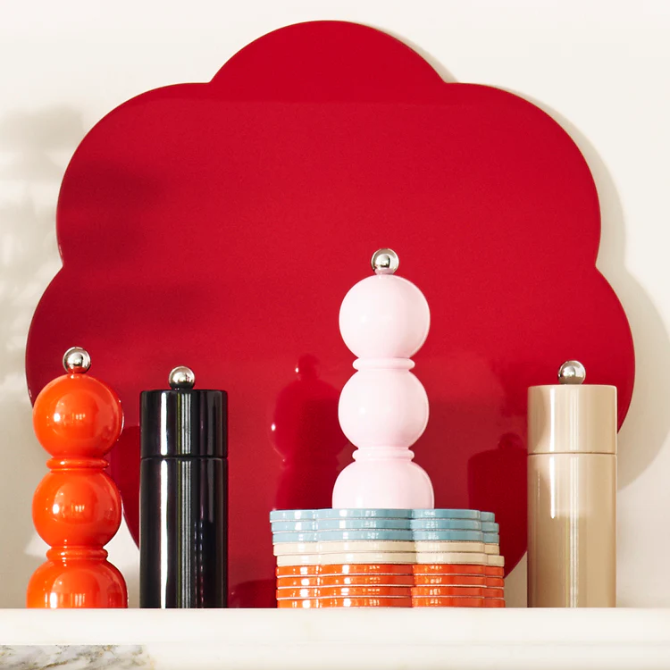 Addison Ross Mini Bobbin peper en zoutmolen pink 14 cm Addison Ross Mini Bobbin peper en zoutmolen pink 14 cm