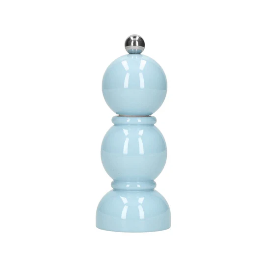 Addison Ross Bobbin peper en zoutmolen Periwinkle 14cm Addison Ross Mini Bobbin peper- en zoutmolen Periwinkle-14cm