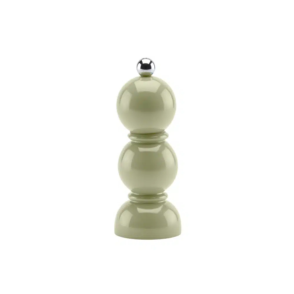 Addison Ross Mini Bobbin peper en zoutmolen Sage 14cm .jpg Addison Ross Mini Bobbin peper- en zoutmolen Sage-14cm