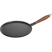 Staub Pannenkoekenpan houten handvat-28cm